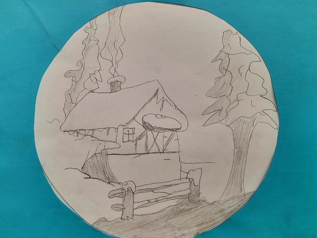 Winterlandschaften im Kunstunterricht