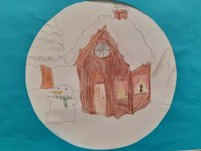 Winterlandschaften im Kunstunterricht