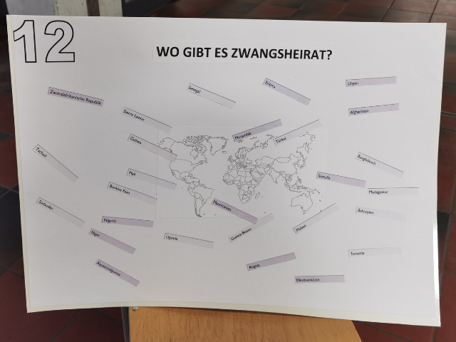 Informationsveranstaltung zum Thema Zwangsehe