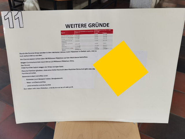 Informationsveranstaltung zum Thema Zwangsehe