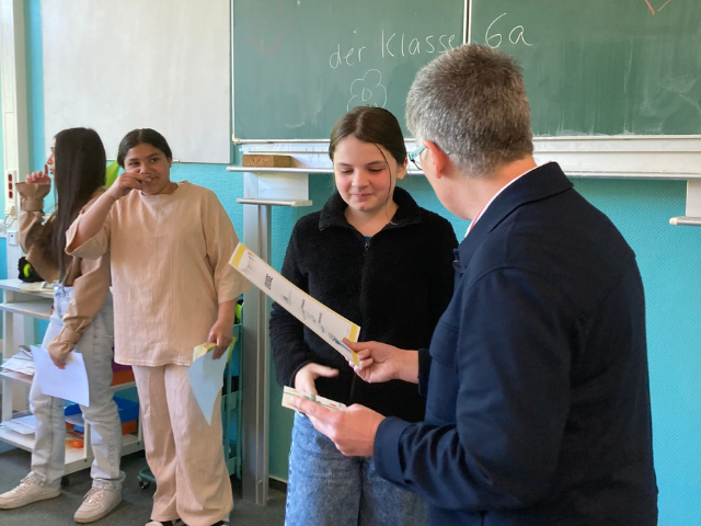 Vorlesewettbewerb der Klasse 6a