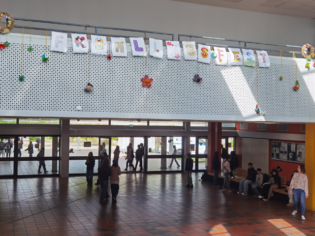Frühlingsfest an unserer Schule